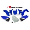 KIT PLASTICOS RTECH REVOLUTION YAMAHA YZ 125 / 250 2002 - 2017 AZUL C/DEPOSITO TRANSPARENTE